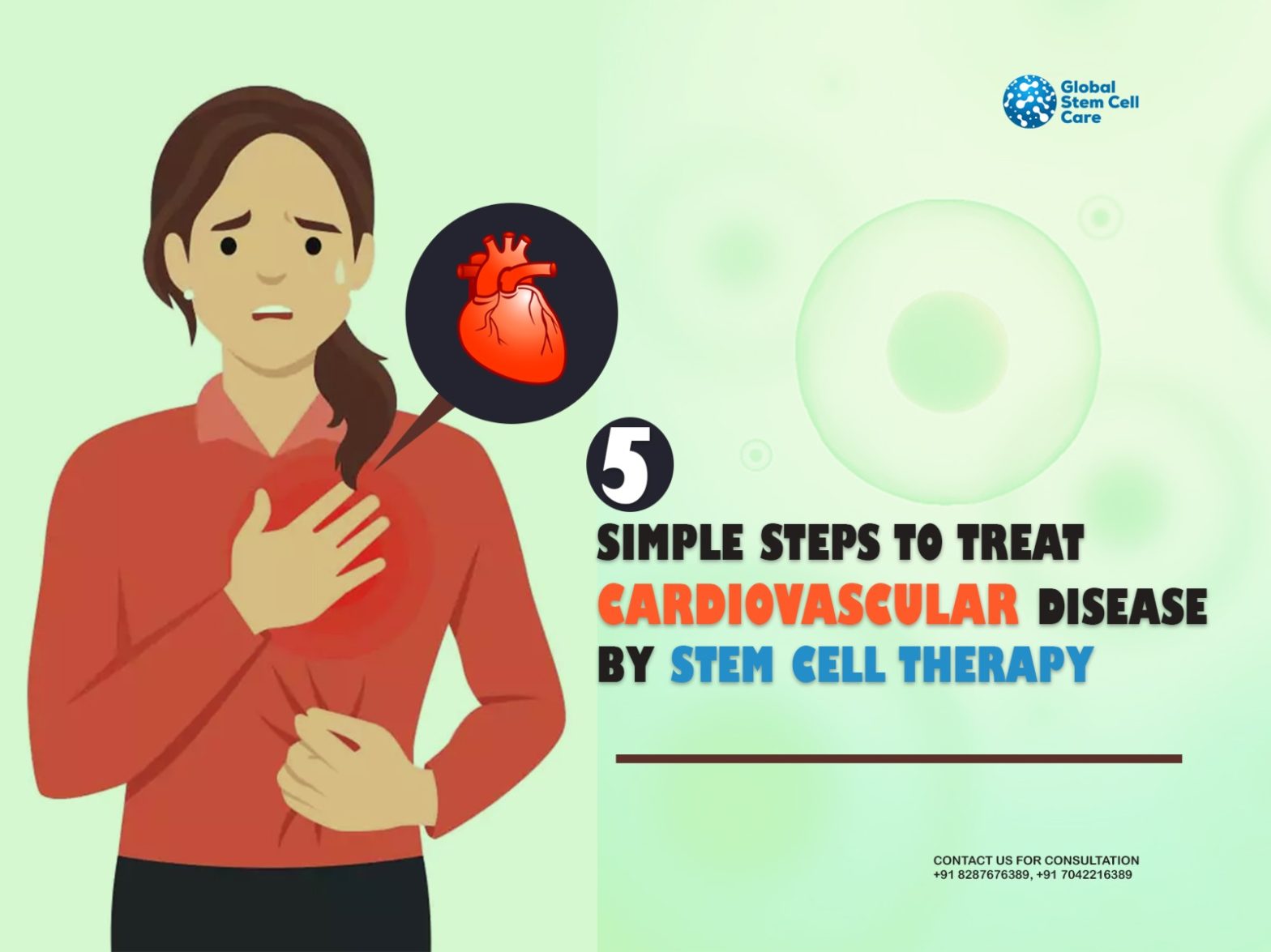 5 Simple Steps to Treat Cardiovascular Disease by Stem Cell Therapy