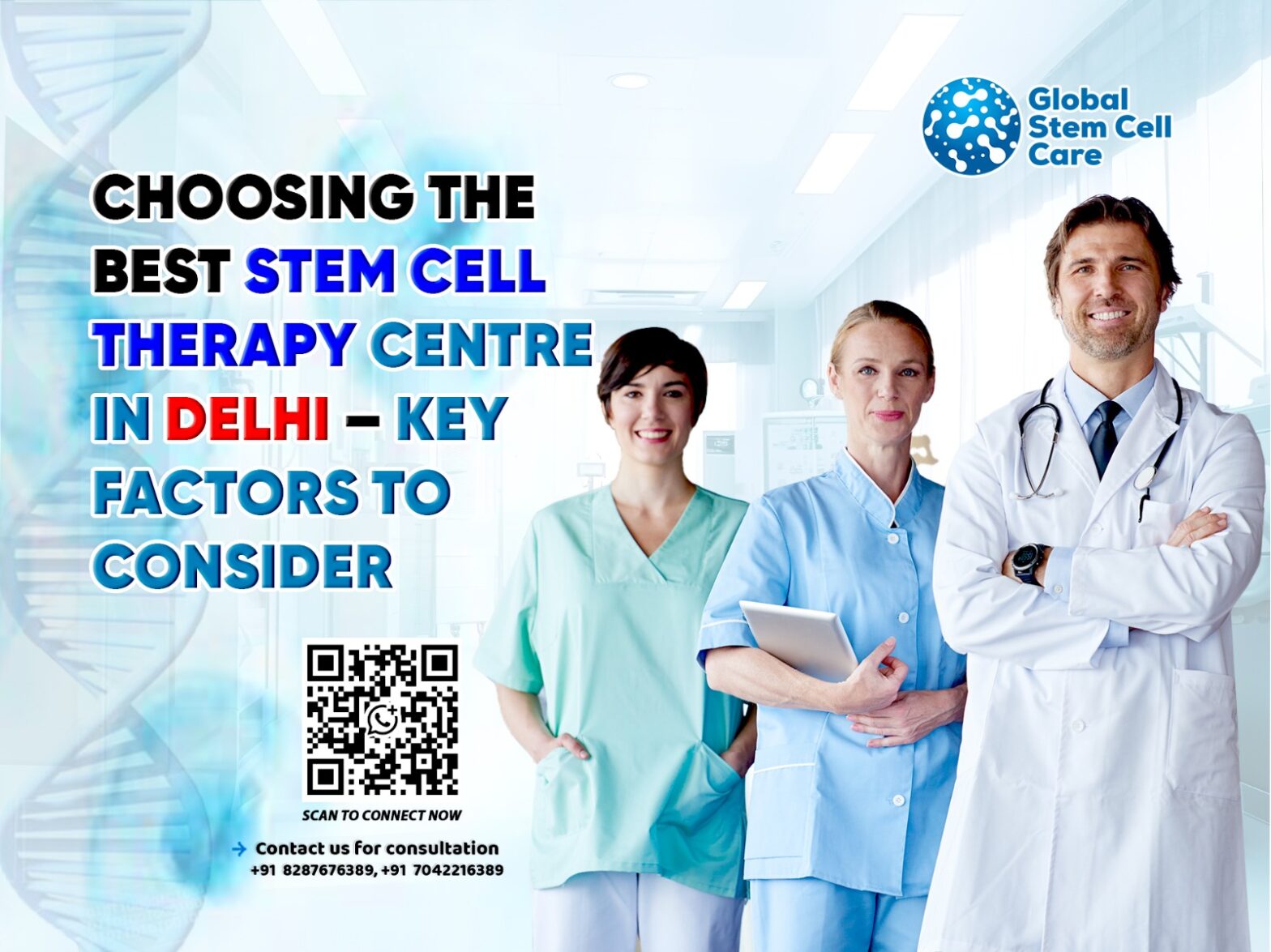 Choosing the Best Stem Cell Therapy Centre in Delhi: Key Factors to Consider